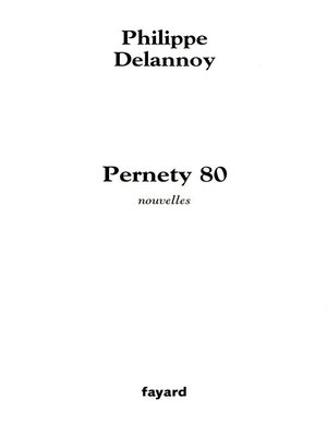 cover image of Pernety 80